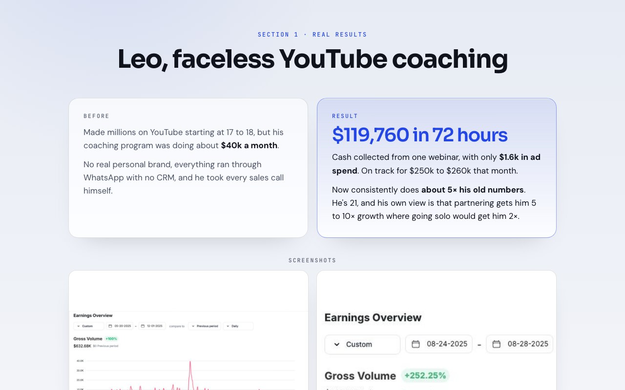 $119,760 in 72 hours preview